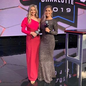 Silver Sparkle Formal Dress